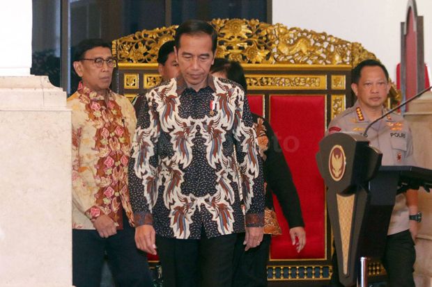Sikapi Polemik Yasonna, Jokowi Minta Menteri Hati-Hati Bikin Pernyataan