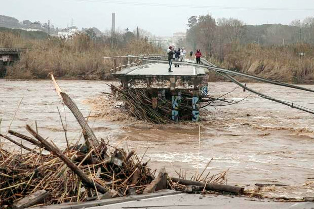 Badai Gloria Terjang Spanyol, 11 Tewas dan Lima Hilang
