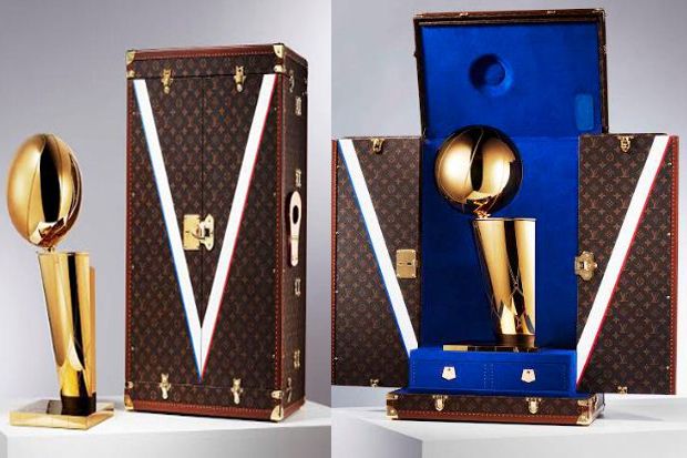 Penampakan Koper Eksklusif Piala NBA Karya Louis Vuitton