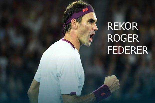 Roger Federer Rekor Lagi! Pertama 15 Kali Tembus Perempat Final