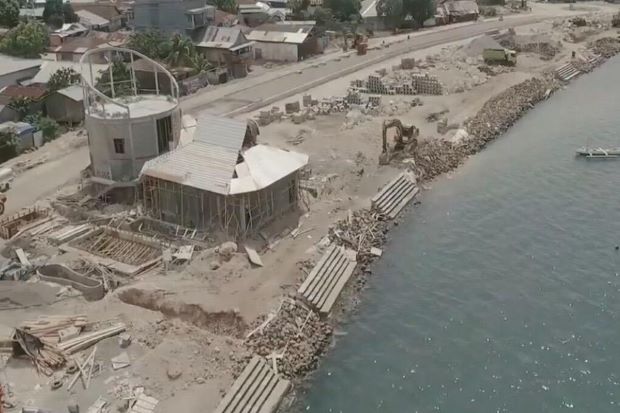 Cegah Abrasi Pantai, PUPR Kembangkan Teknologi Blok Beton 3B