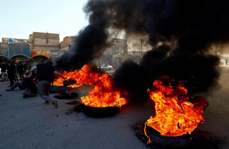 Dua Demonstran Irak Tewas Saat Protes Anti-Pemerintah