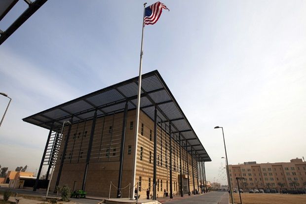 Tiga Luka Dalam Serangan Roket Dekat Kedubes AS di Baghdad
