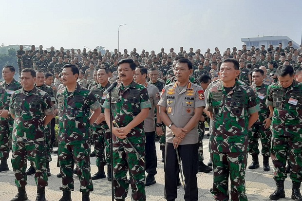 Gelar Rapim dengan Polri, Hadi: TNI Tak Berpolitik Praktis dalam Pilkada