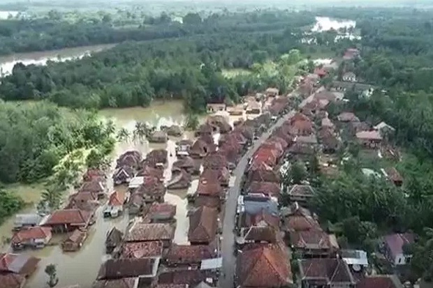 Banjir Bandang Terjang Ratusan Rumah di Bantaran Sungai Lematang