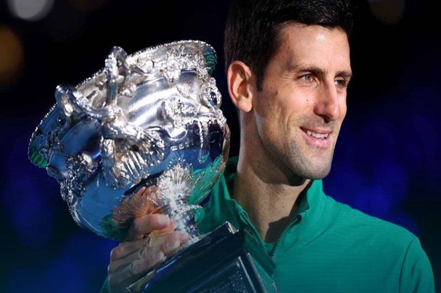 Sabet Gelar Kedelapan Australia Terbuka, Djokovic Kembali No.1 Dunia