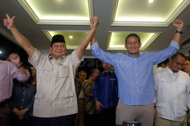 Prabowo Sindir Sandiaga Uno: Senyumnya Ada Kecut-kecutnya Sedikit