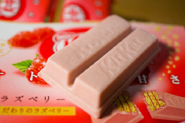 Sambut Valentine, Kit Kat Beri Cinta lewat Raspberry Creme