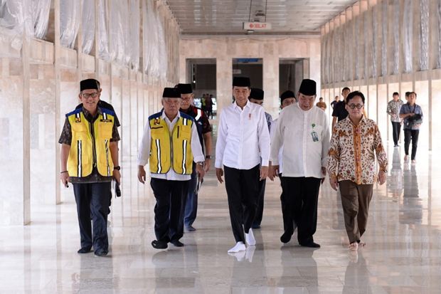Jokowi Setujui Usulan Terowongan Penghubung Istiqlal-Katedral