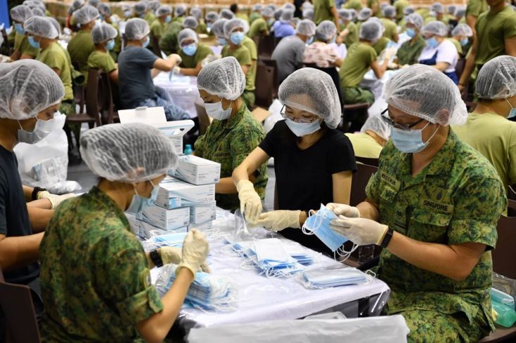 Singapura Naikkan Kewaspadaan pada Virus Corona ke Level SARS