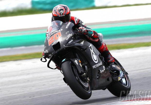 Quartararo Pertajam Catatan Waktu di Uji Coba MotoGP Hari Kedua