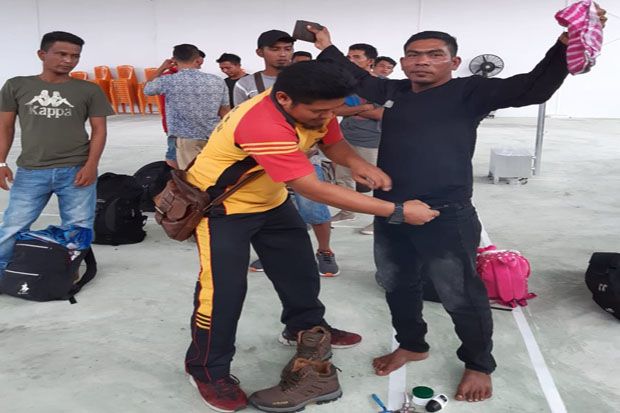 Periksa 20 TKI Ilegal, Polres Tanjung Balai Temukan Sabu 2.000 Gram