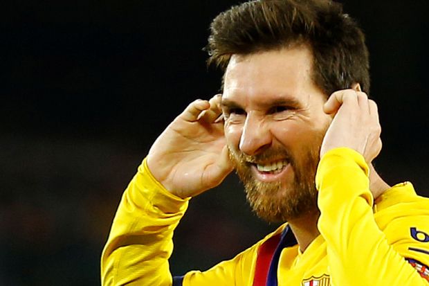 Meski Berat, Messi Mampu Buat Setien Umbar Senyuman
