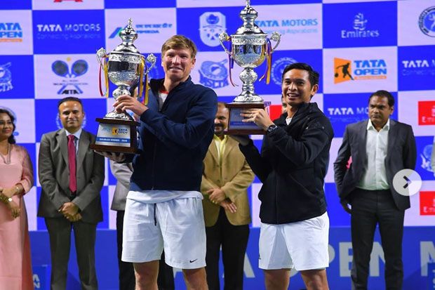 Petenis Indonesia Christopher Rungkat Raih Gelar ATP Tour Pertama
