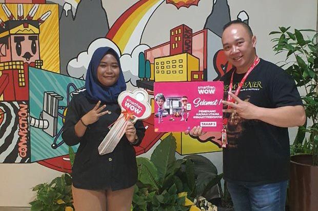 Masuki Tahap 5, Mahasiswi Jakarta Gondol Rumah dari Smartfren