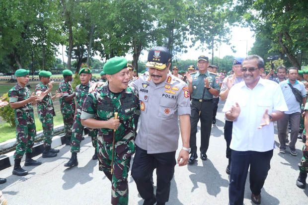 Sambangi Mako Batalyon Blora, Kabaharkam Tegaskan Sinergitas TNI-Polri
