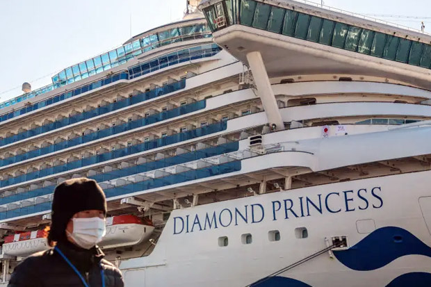 AS Akan Evakuasi Warganya dari Kapal Diamond Princess