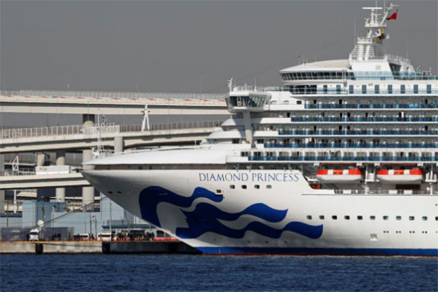 AS Evakuasi Ratusan Warganya dari Kapal Pesiar Diamond Princess