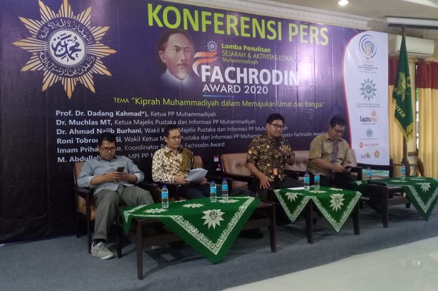 Muhammadiyah Gelar Anugerah Jurnalistik Fachrodin Award 2020