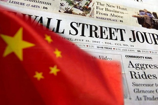 Rasis, China Usir Tiga Wartawan Wall Street Journal
