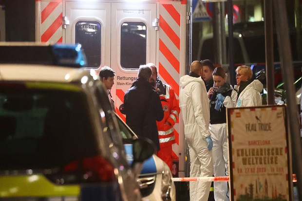 Dua Bar Hookah di Jerman Ditembaki, 8 Orang Tewas