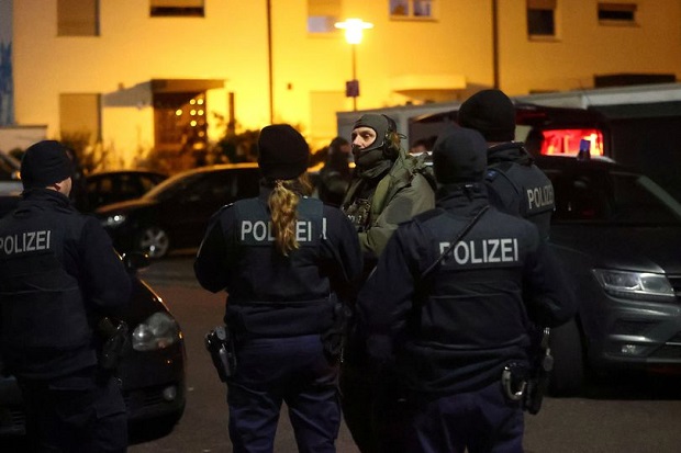 Sebelas Tewas dalam Penembakan Massal di Jerman Termasuk Pelaku