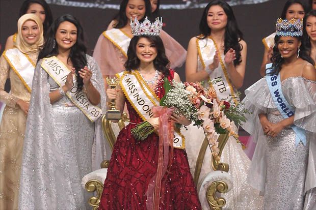 Miss Indonesia Carla Yules Persembahkan Kemenangannya untuk Indonesia