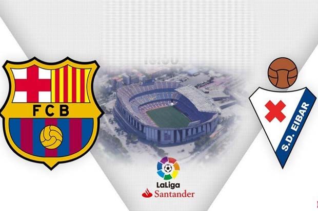 Susunan Pemain Barcelona vs Eibar: Eksperimen Duet Messi-Griezmann