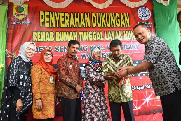 Regal Springs Indonesia Rehab Rumah Warga Tak Mampu di Wonogiri