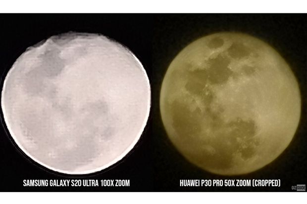 Ini Hasil Bidikan Kamera Smartphone Flagship dengan Objek Bulan
