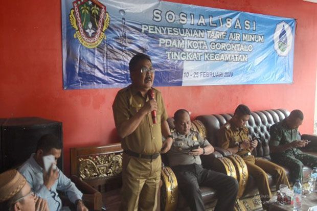 Hanya PDAM Kota Gorontalo Berani Sosialisasikan Penyesuaian Tarif