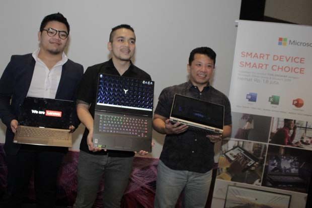 Lenovo Kerja Sama Microsoft Produksi Notebook Tak Menguras Kantong
