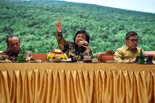 Menteri LHK Siti Nurbaya: Jajaran Pusat dan Daerah Harus Bersenyawa