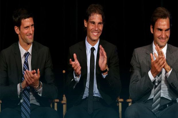Serunya Obrolan Djokovic, Nadal, Federer dalam Satu Grup WhatsApp