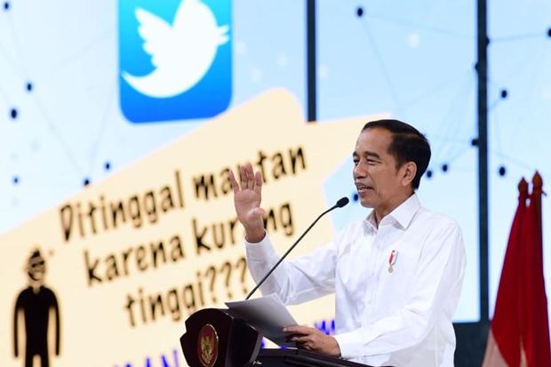 Jokowi Sering Ditawari Obat Gemuk, Netizen: Slim but Strong
