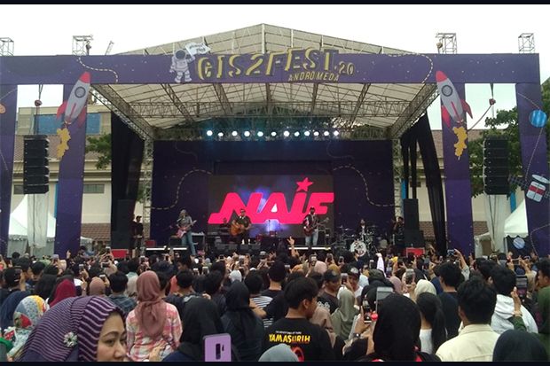 Digandrungi Milenial, Band Naif Pukau Peserta GIS2 Festival