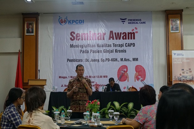 Dokter Kepresidenan RSPAD Sarankan Terapi CAPD bagi Pasien Gagal Ginjal