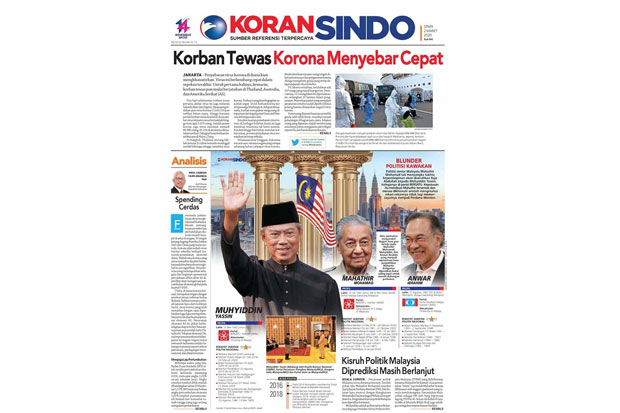 Kisruh Politik Malaysia Berlanjut, Muhyiddin Jadi PM Baru Malaysia