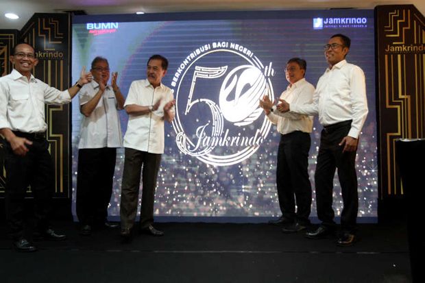 Jamkrindo Luncurkan Logo 50 Tahun