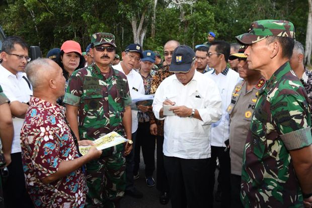 Panglima TNI-Menteri PUPR Tinjau Lokasi Bakal RS Pasien Khusus Corona