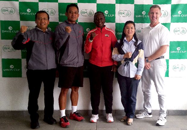 Tim Piala Davis Indonesia Tatap Laga Kontra Kenya