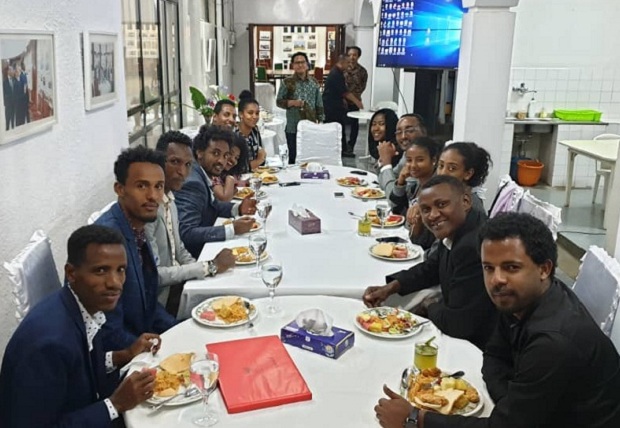 Dubes RI di Ethiopia Terima 13 Pemuda Ambassadors for Peace