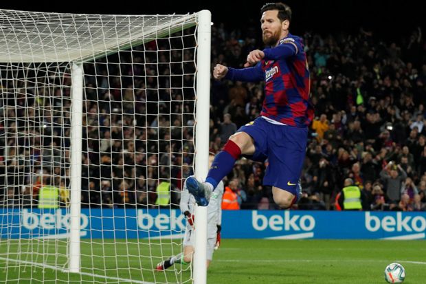 Jebol Gawang Sociedad, Messi Bawa Barcelona ke Puncak Klasemen