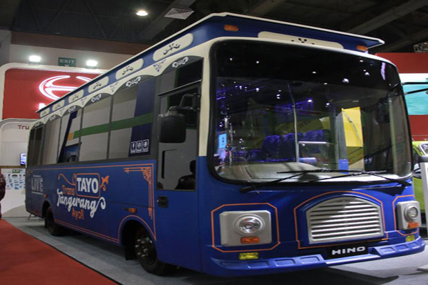 Bus TAYO Ikut Mejeng, Hino Bikin Kejutan di GIICOMVEC 2020