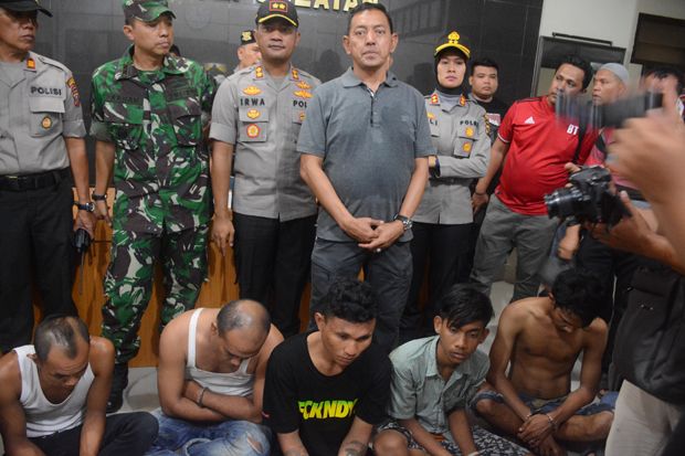 Tim Gabungan TNI-Polri Amankan 7 Orang Pemakai Narkoba