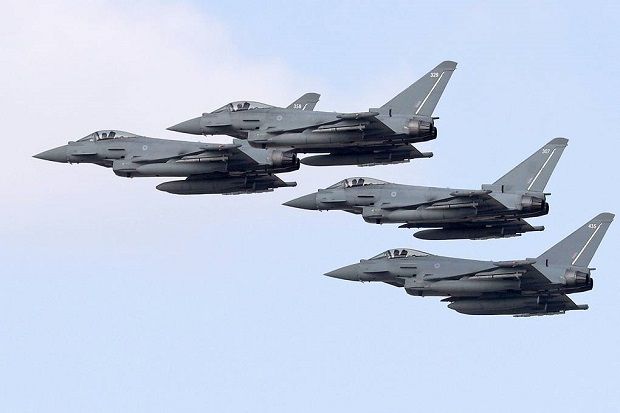 Inggris Kerahkan 6 Jet Tempur untuk Cegat Pesawat Pembom Rusia