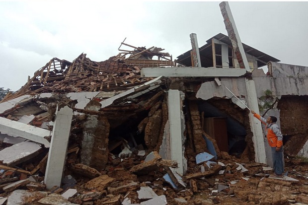 Gempa 5 SR Guncang Sukabumi Rusak Sejumlah Rumah di 4 Kecamatan