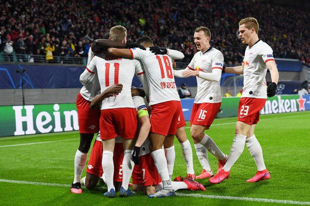 RB Leipzig Eliminasi Tottenham di Babak 16 Besar Liga Champions