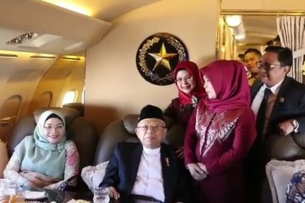 Ultah ke-77, Wapres Maruf Amin Kaget Dapat Ucapan Selamat dari Pilot