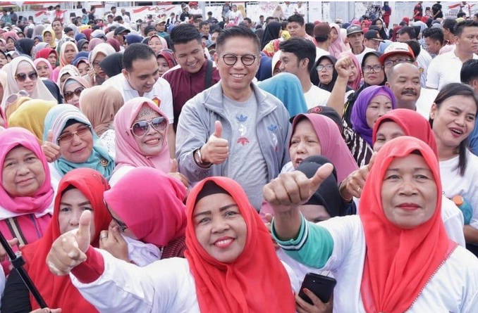 Kerja Nyata, Mulyadi Serap Dukungan Emak-emak Sumatera Barat